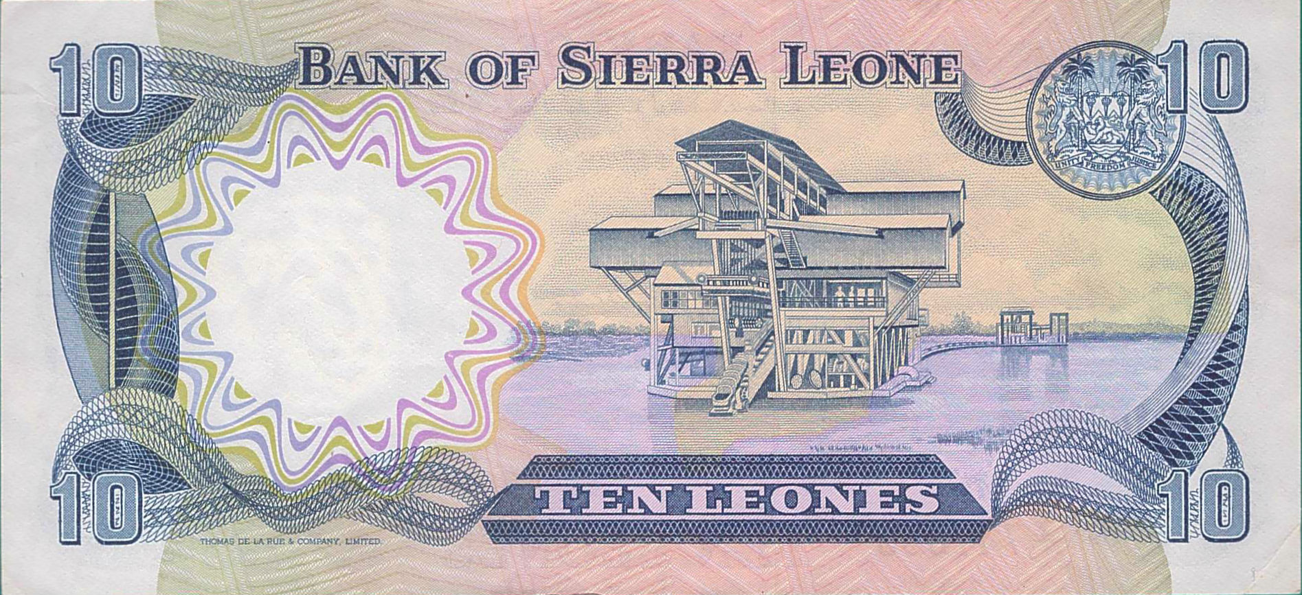 Sierra Leone 10 1984 aUNC P-8/B